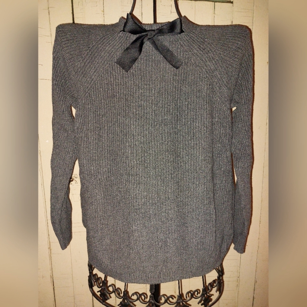 J.Crew Factory bow tie sweater